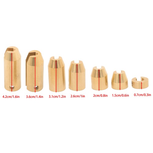 DURAFORCE Universal Motorcycle Reusable Brass Wheel Spoke Balance Weights Refill 14 PACK