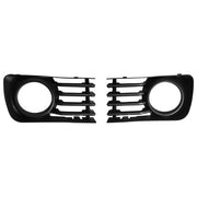 DURAFORCE Front Lower Grille & Pair Fog Light Covers W/ Hole For Toyota Prius 2004-2009