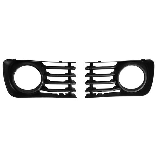 DURAFORCE Front Lower Grille & Pair Fog Light Covers W/ Hole For Toyota Prius 2004-2009
