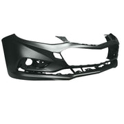 DURAFORCE NEW- Front Bumper Cover For Chevy Cruze 2016 2017 2018 w/o Park Assist Black