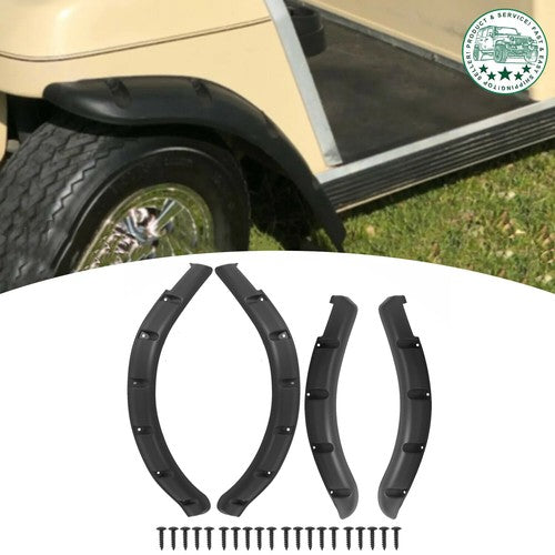 DURAFORCE For Club Car DS 1993 1994-UP Golf Cart Front Rear Fender Flares W/ Screws