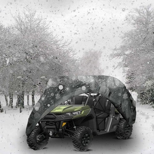 DURAFORCE Waterproof Utility Vehicle Cover For Can-Am Defender Max HD10 Lone Star Limited