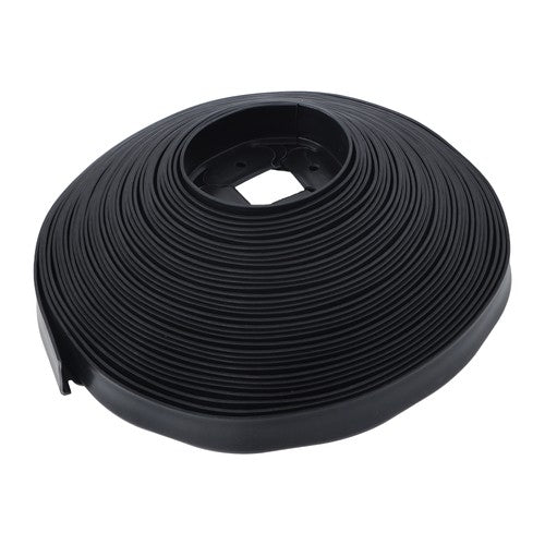 DURAFORCE Garden Edging Landscape Edging with 60 Spikes for Lawn 1.5 Inch 100FT Black