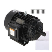 DURAFORCE 5HP 3 Phase Electric Motor 1800 RPM 184T Frame TEFC 230/460 Volt Severe Duty New