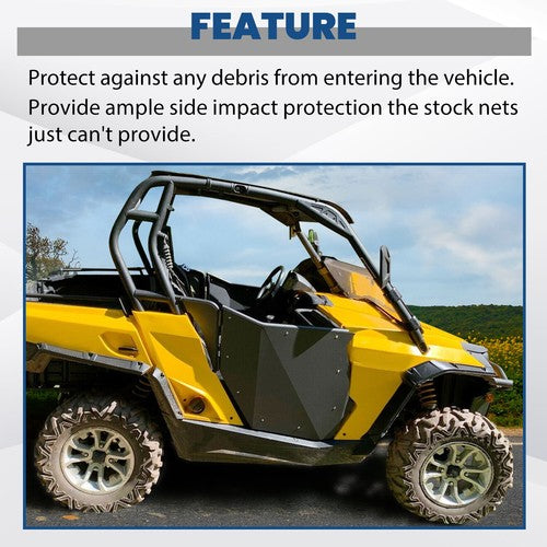 UTV Doors for Can Am Maverick 11 18 Commander 800 1000 11 16 Pair