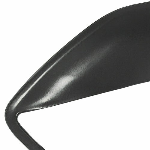 2pcs Front Door Panel Black Insert Hard Cover Kit for 05-09 Ford Mustang