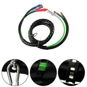 DURAFORCE Wrap Set Air Line Hose Assemblies 12ft 3 in 1 with 2 Connectors & 4 Washers