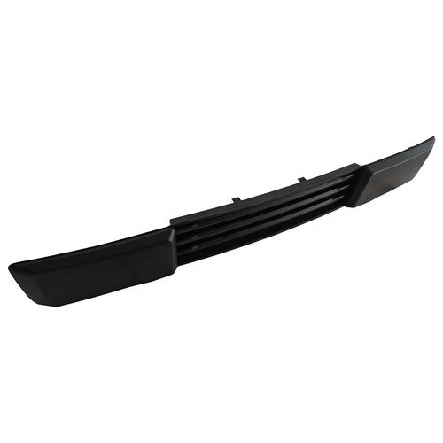 DURAFORCE Front Bumper Trim & License Plate Fit For 2015 2016 2017 Ford F-150 F150 Black