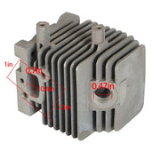 DURAFORCE For Stihl FS80 FS85 FS75 4137 020 1201 34MM Chainsaw Cylinder Piston Kit NEW