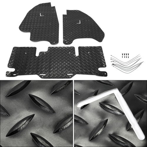 DURAFORCE For 19-22 Honda Talon 1000R 1000X 1000X4 3-piece Front & Rear Mud /Dust Shield