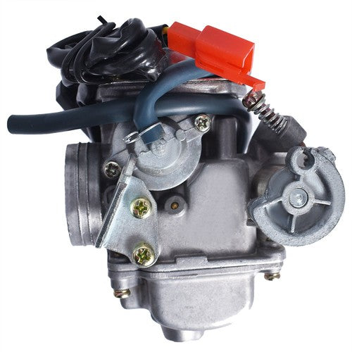 DURAFORCE For Roketa Gokart 150cc GY6 24mm Carburetor W/ Air Filter Intake Fuel Kit US