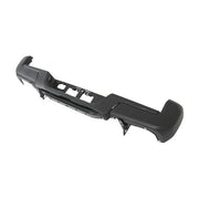 DURAFORCE For Toyota Tacoma 2016-2023 Powdercoated Black Rear Step Bumper W/o Sensor Holes