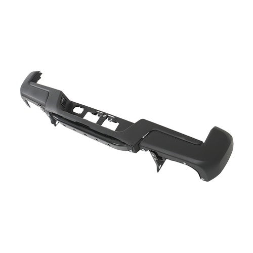 DURAFORCE For Toyota Tacoma 2016-2023 Powdercoated Black Rear Step Bumper W/o Sensor Holes