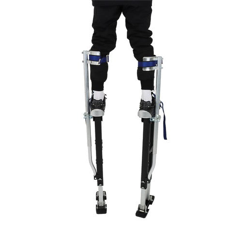 DURAFORCE Drywall Stilts 36" - 48" Adjustable Aluminum Alloy For Painting Electrical Stilt