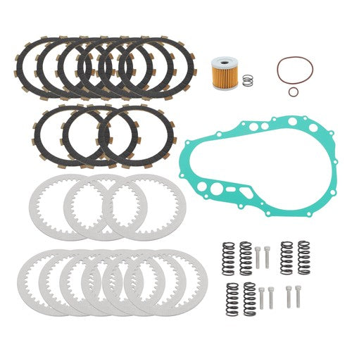 DURAFORCE Plates Kit For Suzuki QuadSport Z400 2003-2014 Heavy Duty Clutch Friction Steel