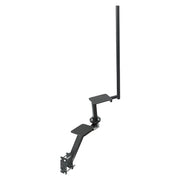 DURAFORCE For Bass Boat 2 Steps Rotatable 360 Dual Boat Trailer Steps w/ Handle Combo