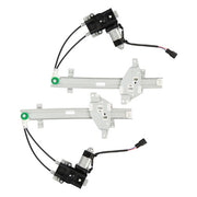 DURAFORCE Power Window Regulator RL&RR w/ Motor For Buick Century 97-05 741-709 741-710