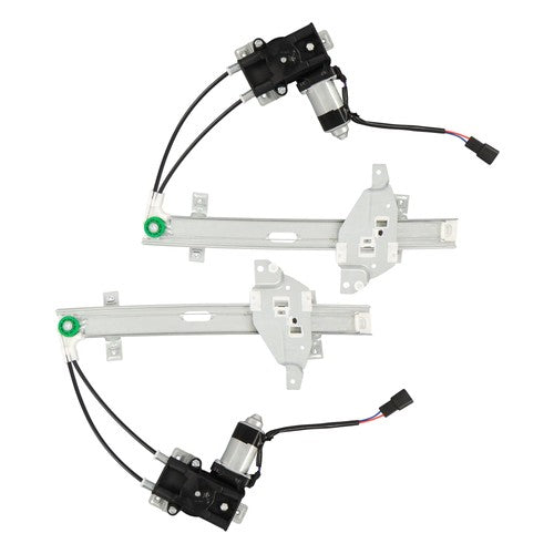 DURAFORCE Power Window Regulator RL&RR w/ Motor For Buick Century 97-05 741-709 741-710