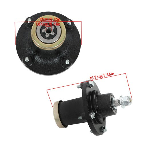 DURAFORCE Spindle For Husqvarna Z248F MZ48 Z52XF CRT52 48-Inch Deck 539131898 532174375