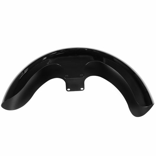 DURAFORCE NEW 23" Wrap Front Fender Gloss Black For Touring Road King Electra Glide FLHR