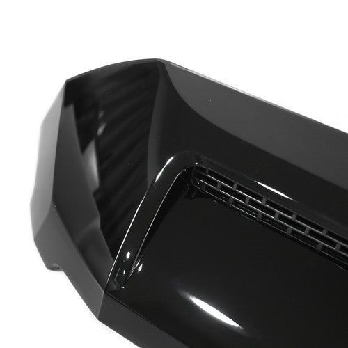DURAFORCE Gloss Black Front Upper Hood Bulge Molding Grille Trim for Toyota Tundra 14-21