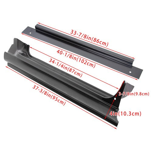Rear Bumper Chrome for 2009-2018 Dodge RAM 1500 w o Sensor Holes w Dual Exhaust