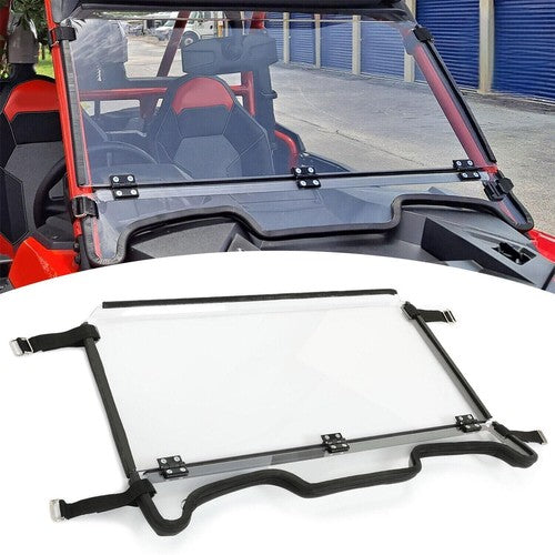DURAFORCE Heavy Duty Full Flip Windshield For 19-23 Polaris RZR XP 1000/ 4 1000 Windscreen