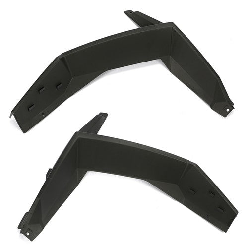 DURAFORCE Pair Front Driver Right Fender Flares For 14-23 Polaris RZR 900 1000 Turbo XP