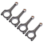 DURAFORCE 4Pcs Connecting Rod For Hyundai Genesis Coupe Sonata Kia Optima 2012-2016 2.0L