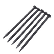 DURAFORCE Edging Nails Garden Anchoring Spikes 8 Inch 60 Pcs Plastic Spiral Landscape