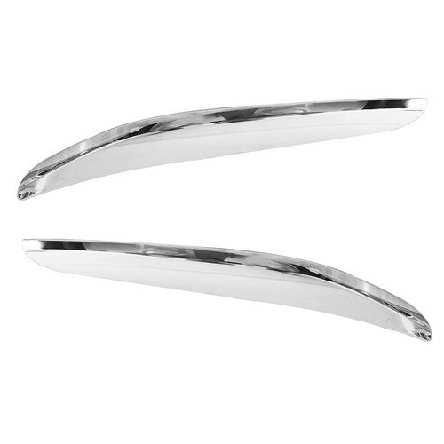 DURAFORCE For Chrysler 300 2011-2014 Front Bumper Molding Chrome Trim 2pc Set LH & RH New