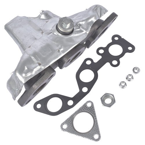 DURAFORCE For 2000-2004 Nissan Frontier Xterra 3.3L Left Exhaust Manifold Kit W/ Gasket