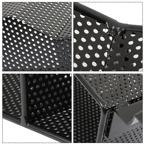 DURAFORCE Integrated Front Inner Storage Basket Black For Yamaha G29 Golf Carts 2007-2016