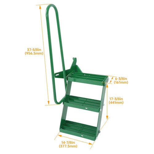 DURAFORCE Tractor Step Extension Kit Left Hand For John Deere 3010 3020 4000 4010 4020 2WD