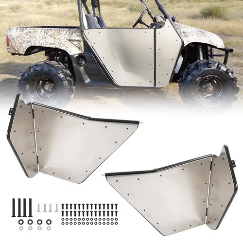 DURAFORCE Aluminum Side Doors Complete For Yamaha Rhino 450 600 700 2007 2013