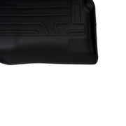 DURAFORCE Front and Second Row Trunk Floor Mats Liners Black for Chevy Equinox GMC Terrain