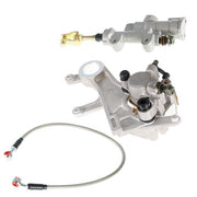 DURAFORCE Rear Brake Master Cylinder &Brake Caliper &Hose Assembly For Honda CRF450 CRF250