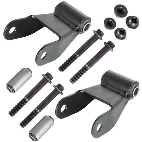 DURAFORCE For Mazda B2300 B2500 B3000 Truck Rear Leaf Spring Shackle Bracket Repair Kit