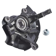 DURAFORCE Front Passenger Side Steering Knuckle Black for Dodge Attitude Hyundai Accent