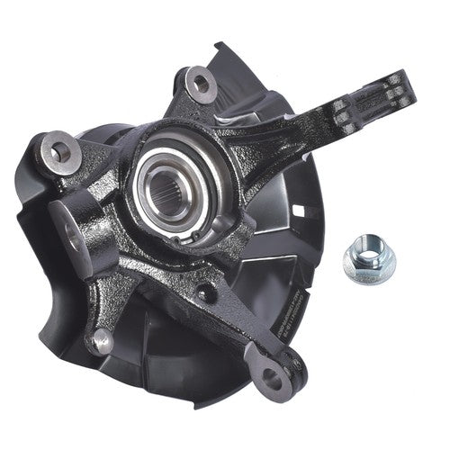DURAFORCE Front Passenger Side Steering Knuckle Black for Dodge Attitude Hyundai Accent