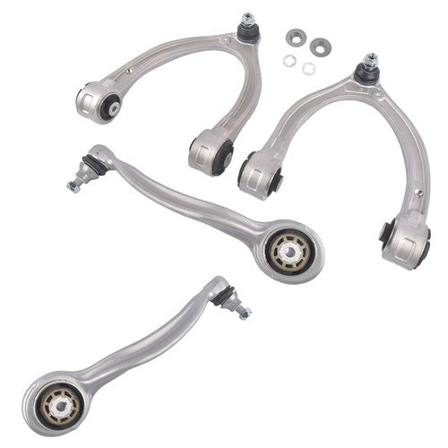 DURAFORCE 4Pcs Front Control Arms Kit & Ball Joint for Mercedes W205 C300 C350e W213 E300