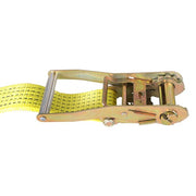 DURAFORCE 6-Pack 2" x 15' 5000 lbs Ratchet Straps With J Hook Heavy Duty Tie Downs