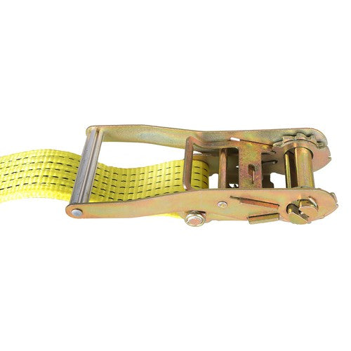 DURAFORCE 6-Pack 2" x 15' 5000 lbs Ratchet Straps With J Hook Heavy Duty Tie Downs