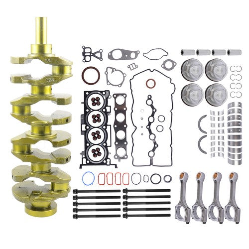 DURAFORCE G4KJ Engine Rebuild Kit Set For Kia Optima Sorento Sportage Hyundai 2.4L L4 DOHC