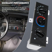 DURAFORCE A/C Heater Climate Control Switch Unit For 1998-03 Dodge Ram 1500 2500 3500 Van