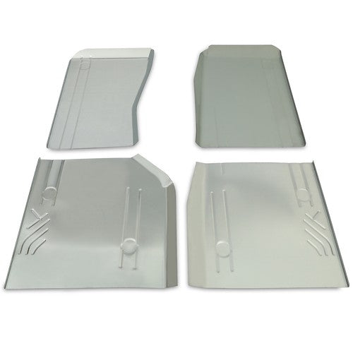 Front Rear Floor Pans Zinc Plated for Jeep Wagoneer Comanche Cherokee 84 2001