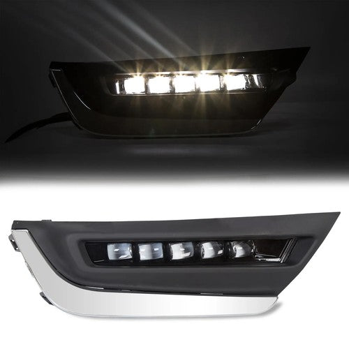 LED DRL Daytime Running Fog Lamp for Honda CRV CR-V 2017-2019