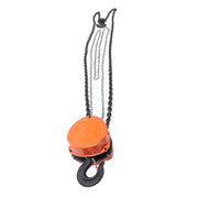 DURAFORCE Hand Chain Hoist Steel 3Ton/6600 Lbs10ft/3m 360° swivel hook 1m lifting strap