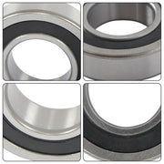 DURAFORCE 4Pcs 62/32-2RS Bearings 32×65×17mm Double Rubber Seals Deep Groove Ball Bearing