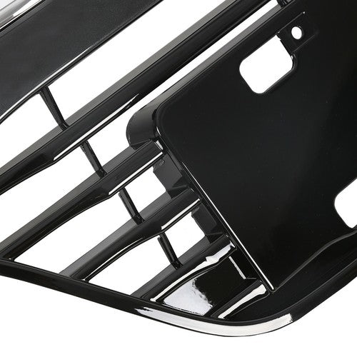 Front Upper Black Grille Grill With Chrome Trim for Honda HR-V HRV 2016 2017 2018